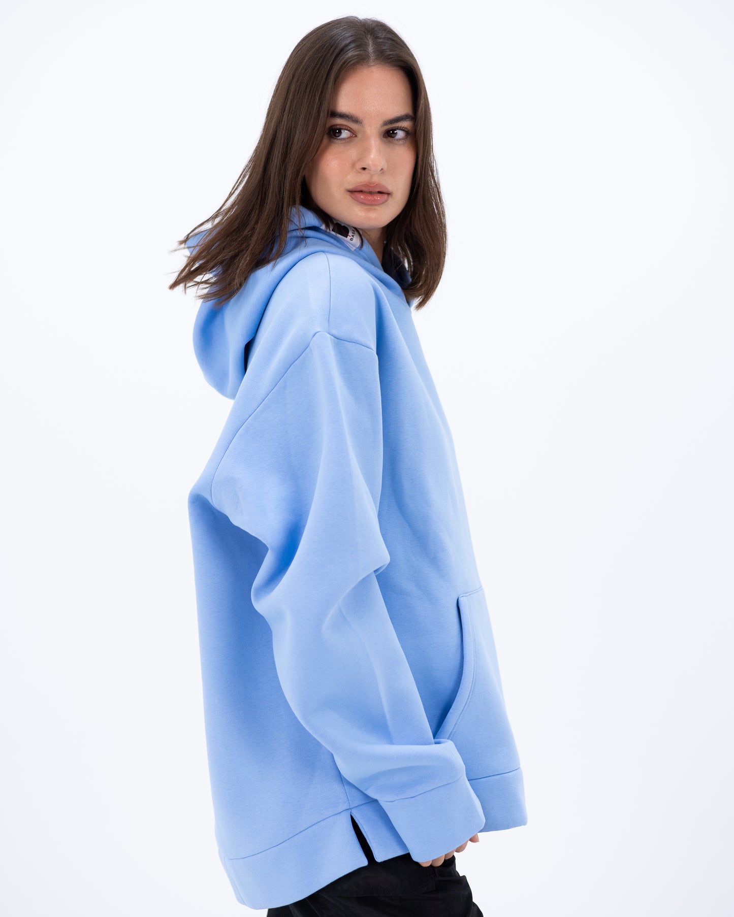 Oversized Light Blue Hoodie
