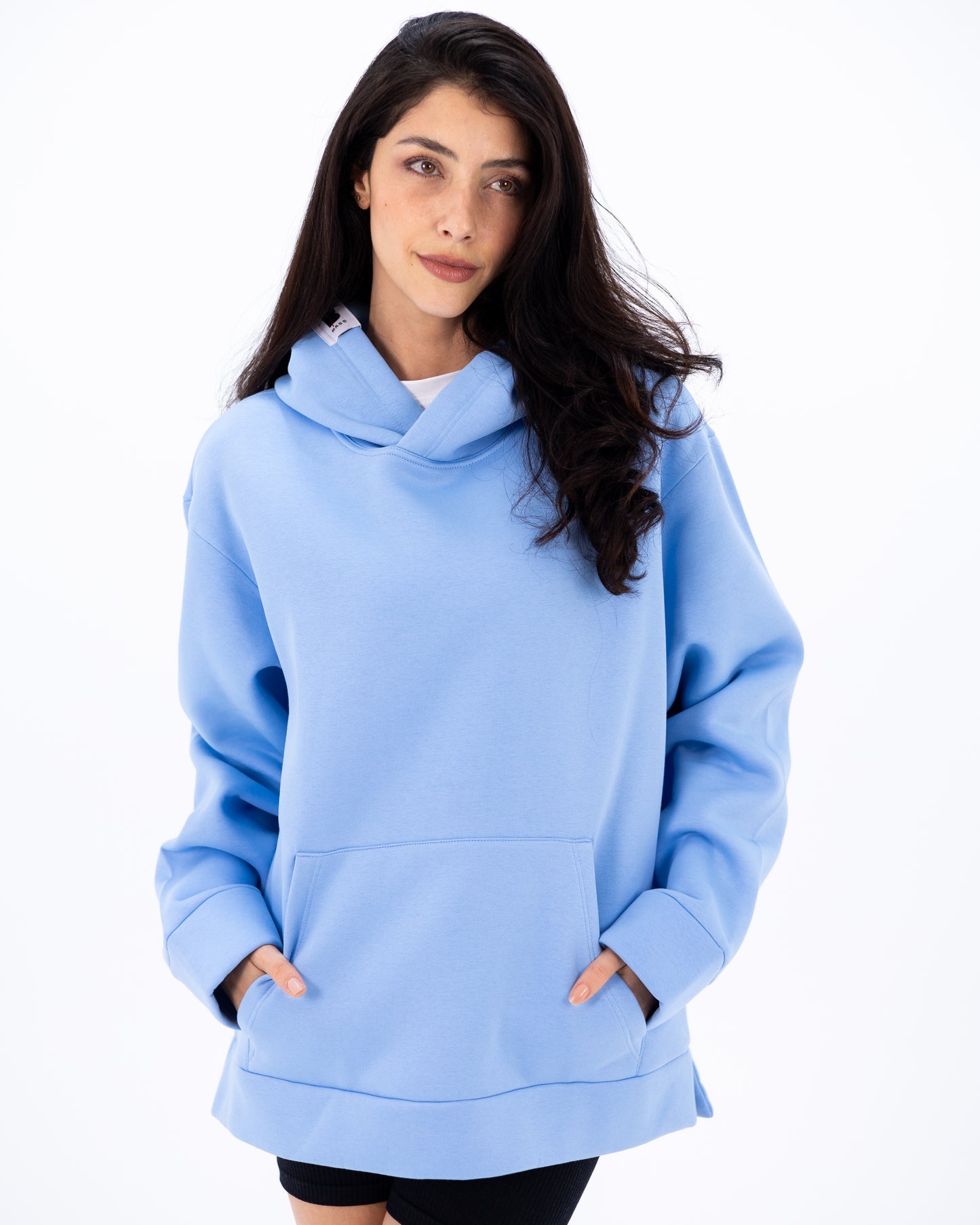 Oversized Light Blue Hoodie