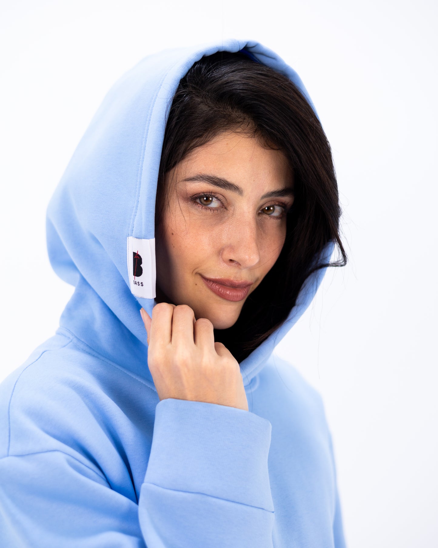 Oversized Light Blue Hoodie